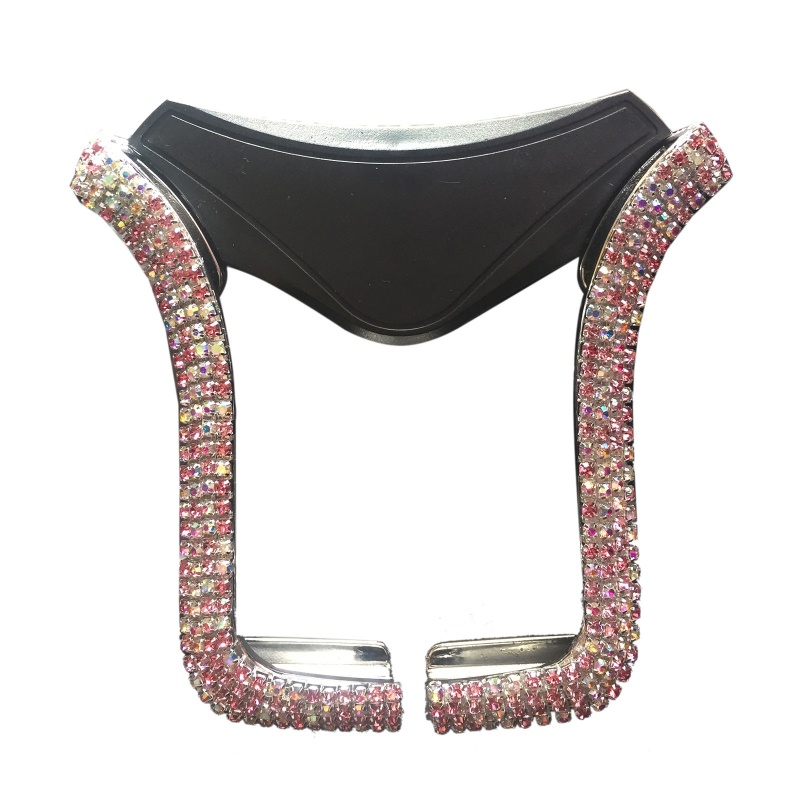 Giá Đỡ Điện Thoại Hình Chữ U Đính Đá Gắn Lỗ Thông Gió Xe Hơi SUV