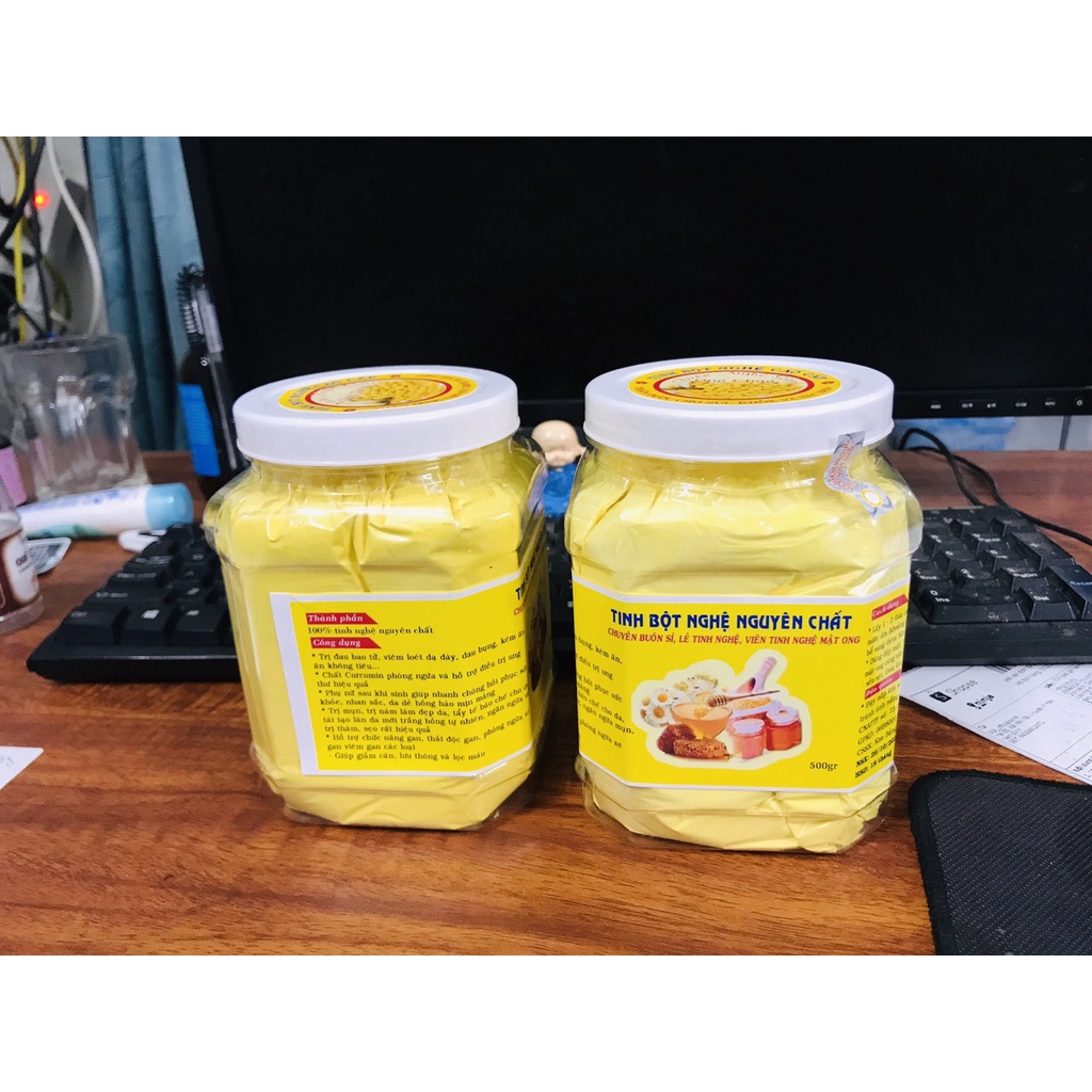 Tinh Bột Nghệ Nguyên Chất 500g