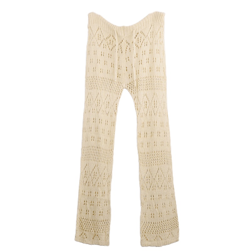 Quần bơi lưng cao ống rộng thiết kế dây rút thời trang mùa hè cho nữ
 | BigBuy360 - bigbuy360.vn