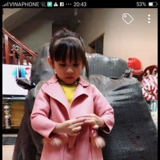 Combo áo dạ bé gái