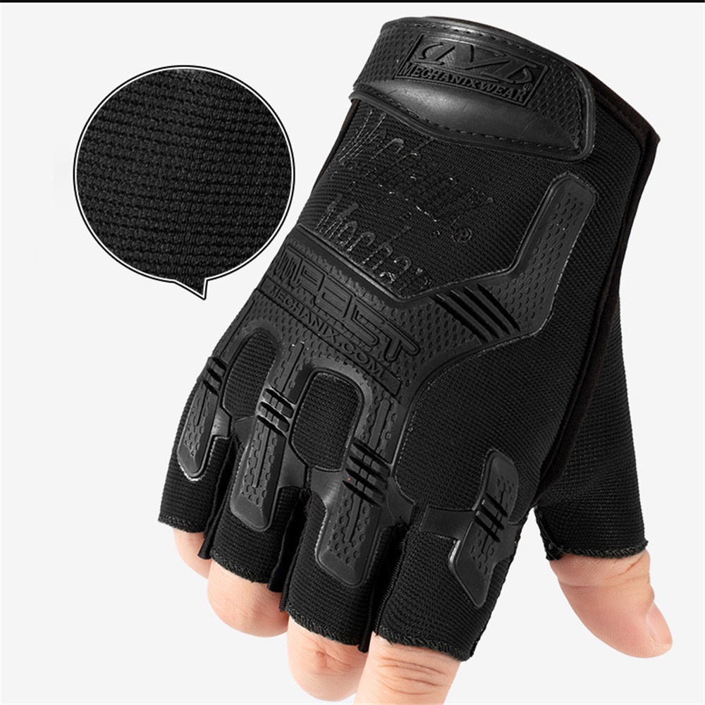 Globetrotter Găng Tay Nửa Ngón Bằng Silicone Chống Sốc Chất Lượng Cao Cho Nam