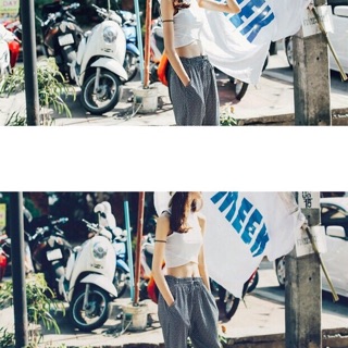 Croptop vạt chéo sát nách by SGGz