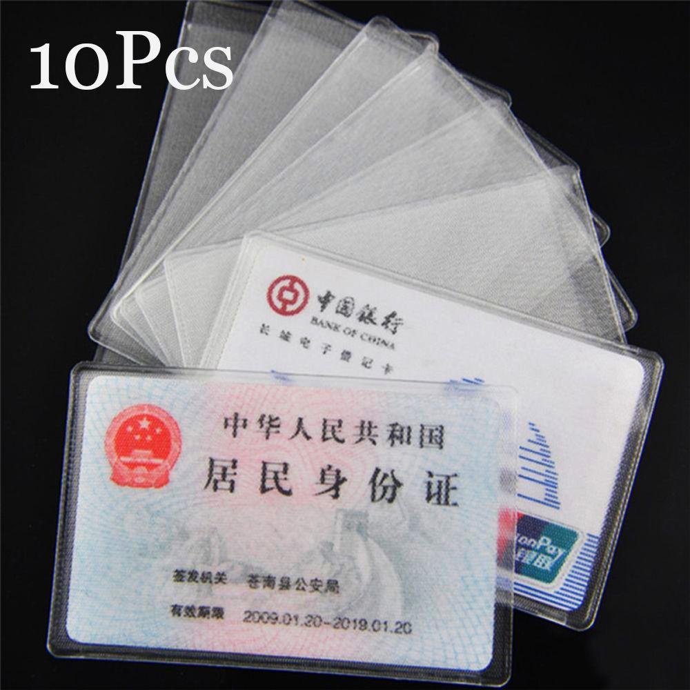 Bao Đựng Thẻ ID / Thẻ Ngân Hàng Trong Suốt Chống Từ Tính Chống Nước Chống Từ Tính