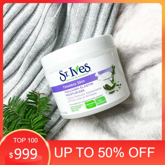 Kem Dưỡng Ẩm StIves Renewing Collagen & Elastin - Mỹ - 283g