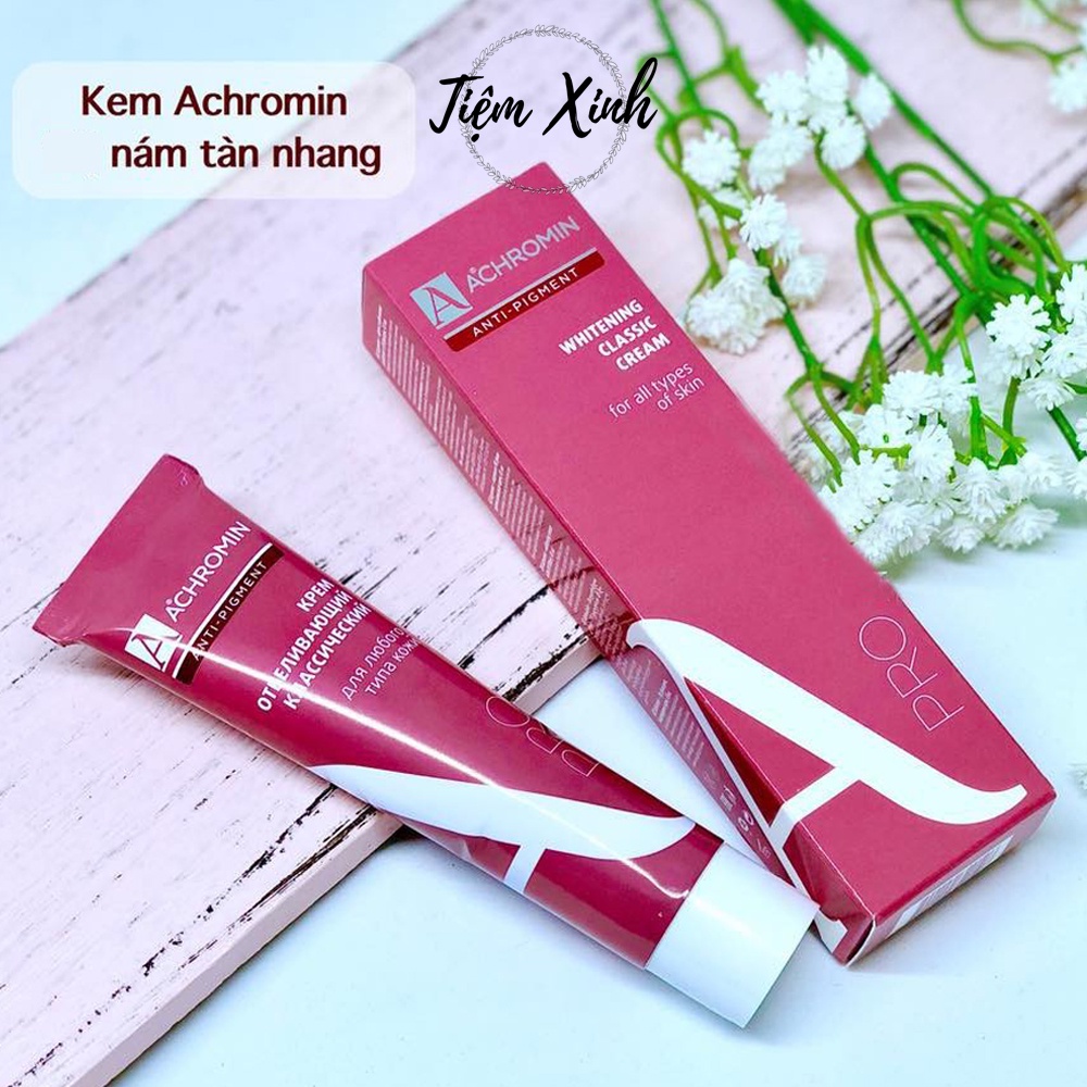 Kem nám Achromin Anti-Pigment Pro của Nga 45ml giảm nám, tàn nhang và đồi mồi