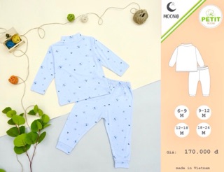 Bộ moon pettit mẫu mới