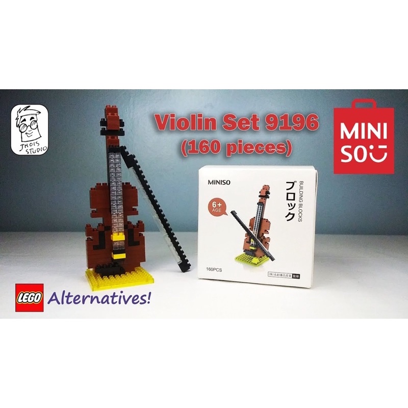 Mini Lego Violin Miniso