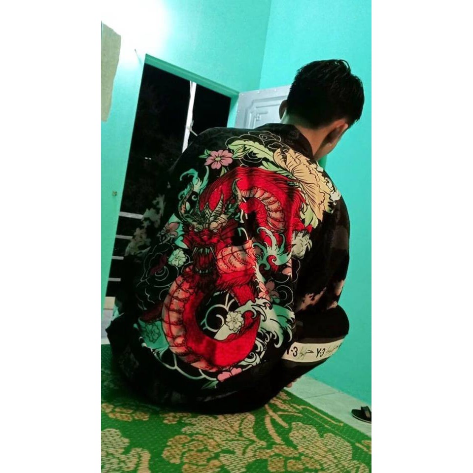 Áo Haori Sakura Rồng Đỏ Siêu Chất , hàng cao cấp, mã SK01