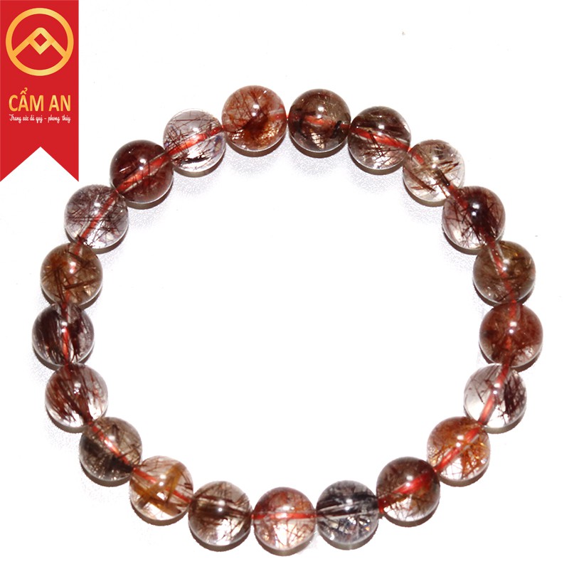 (Sale 1 sản phẩm duy nhất) Vòng tay tóc 10 ly cho nữ, hàng trong, đẹp, rất sang - Cẩm An