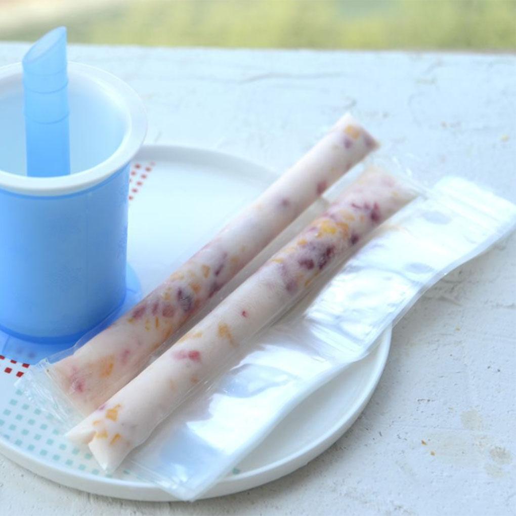 Bộ 20 Túi Làm Kem Que Bằng PE Dùng Một Lần Diy