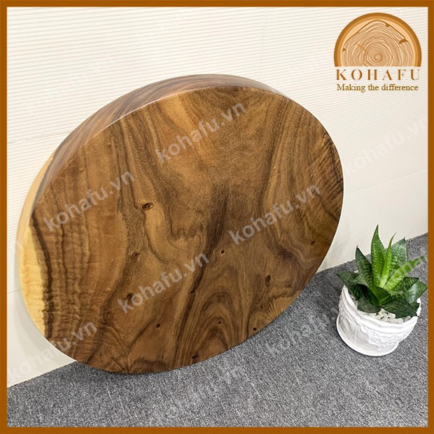 [Xả kho] Bàn sofa, bàn gỗ me tây nguyên tấm Kohafu KR20056