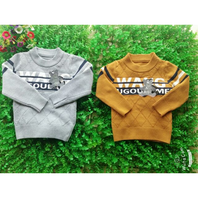 Freeship 99k TQ_Áo len cho bé