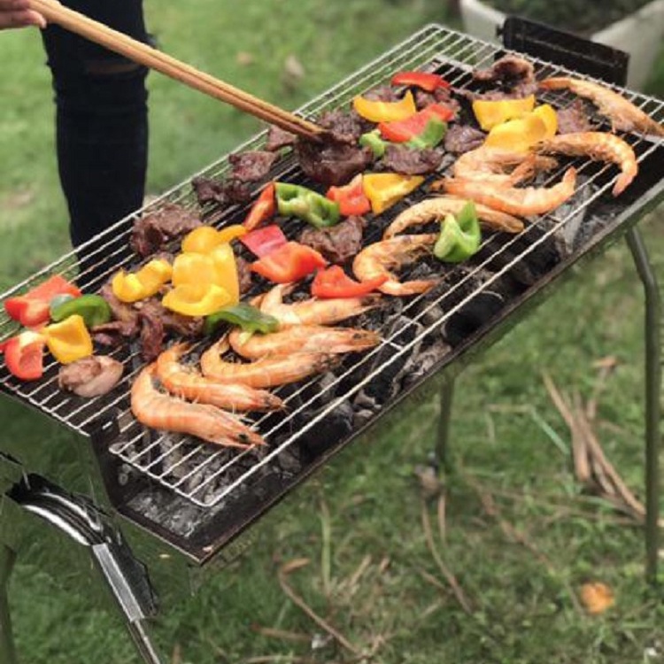 Bếp nướng ngoài trời, Bếp du lịch nướng than hoa