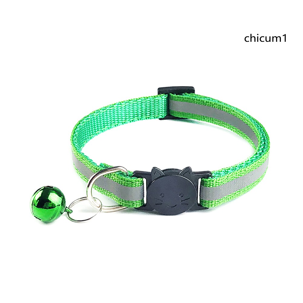 Vòng Cổ Gắn Chuông Dạ Quang Cho Thú Cưng Ch1