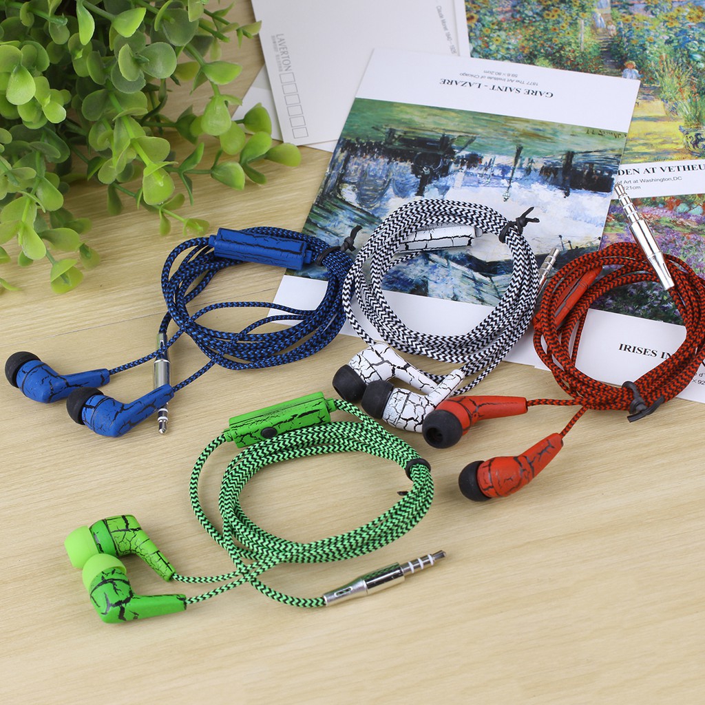 Tai Nghe Nhét Tai Jack 3.5mm Có Micro Tiện Dụng