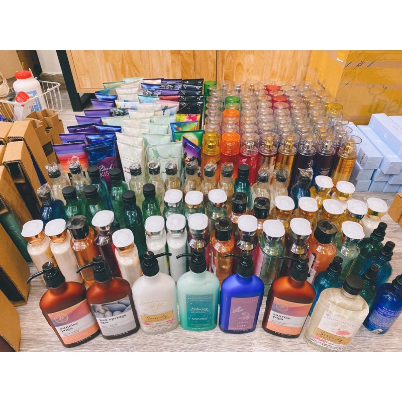 TRẢ ORDER BATH AND BODY WORKS