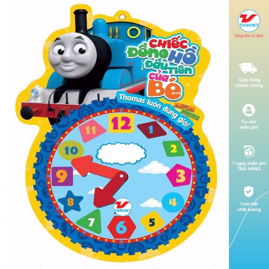 Sách - Đồng Hồ Thomas - Chiếc Đồng Hồ Đầu Tiên Của Bé