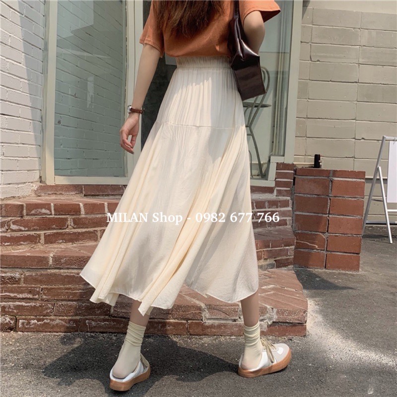 [ Mã FADIRECT20 giảm 20K đơn 150K] Chân váy đuôi cá buộc nơ chất lụa mát lịm | BigBuy360 - bigbuy360.vn
