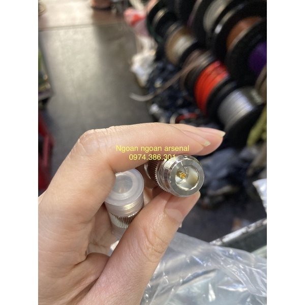 jack nối N cái female, nối N đực male, nối N cái female có bệ. nối jack cao tần viễn thông