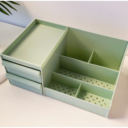Khay (kệ) đựng mỹ phẩm - Phụ kiện decor bàn trang điểm