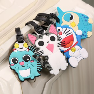 Thẻ Hành lý Thẻ Tag Tên Hoạ Tiết Hoạt Hình Bảo Quản Hành Lý Đồ Đạc Du Lịch