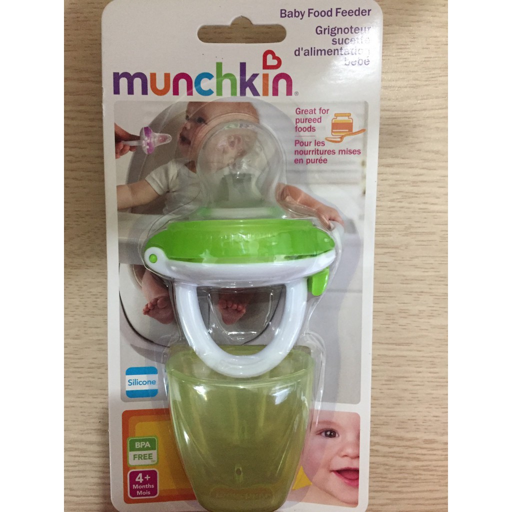 Túi tập ăn dặm Silicon Munchkin cho bé