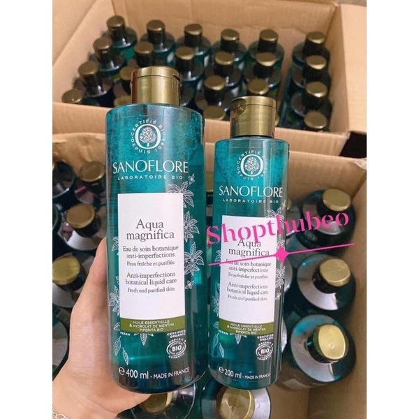 Toner dưỡng thảo dược sano.flore của pháp