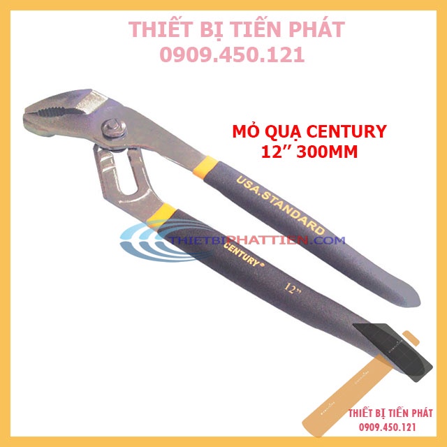 Kềm Mỏ Quạ, Kìm Mỏ Quạ (5 Lỗ) 12&quot; (300mm) CENTURY LU-MQ-12