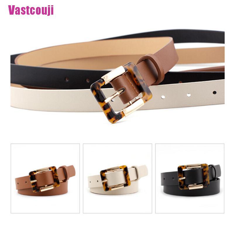 Thắt Lưng Da Mềm Họa Tiết Da Báo Thời Trang Cho Nữ