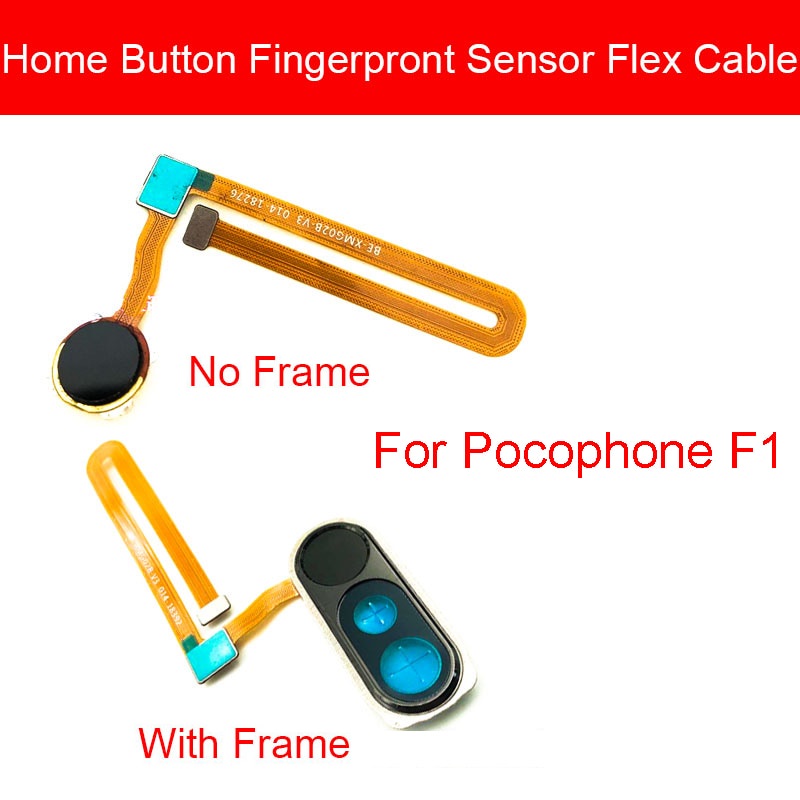 Cáp Flex Cảm Biến Dấu Vân Tay Thay Thế Cho Xiaomi Pocophone Poco F1 Menu