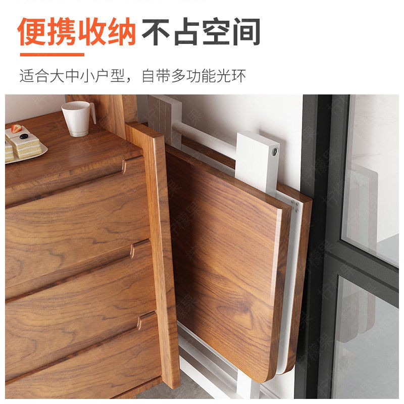 Bàn ăn có thể gập lại cho gia đình di động đơn giản thuê phòng hình vuông căn hộ nhỏ uống Mạt chược nhanh < | BigBuy360 - bigbuy360.vn