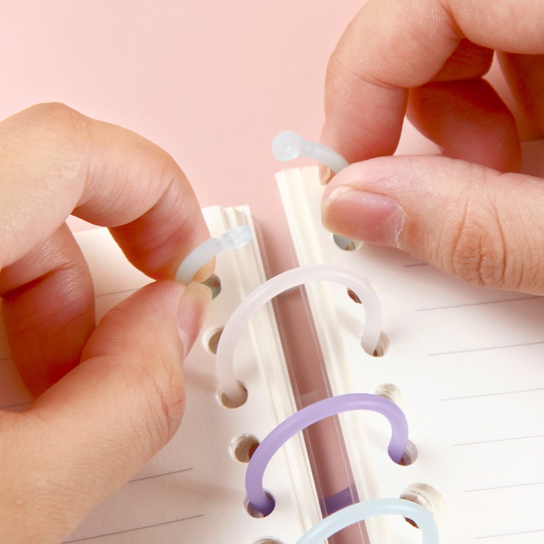 Khoen nhựa tròn Binder Ring Sotitime - Phụ kiện làm sổ DIY, Flashcard