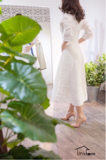 ĐẦM LIN TRẮNG (HÌNH THẬT SHOP CHỤP)