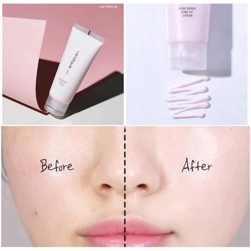 kem nâng tông hoa hồng Đan Mạch veridique 100ml