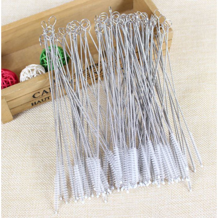 SET 100 Cọ Rửa Ống Hút Tái Sử Dụng