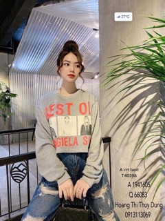 Áo crt BEST dài tay -T/HS