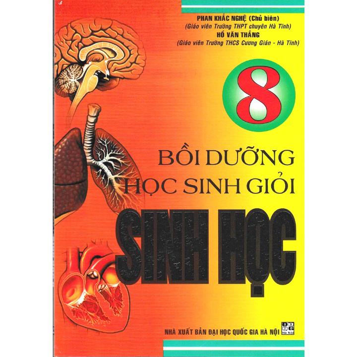 Sách - Bồi Dưỡng Học Sinh Giỏi Sinh Học 8 - Phan Khắc Nghệ - Hồ Văn Thắng