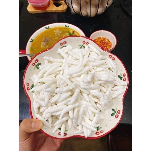 (DTFoods-CHUYÊN SỈ) Bánh canh bột lọc VÒ SÂU HUẾ