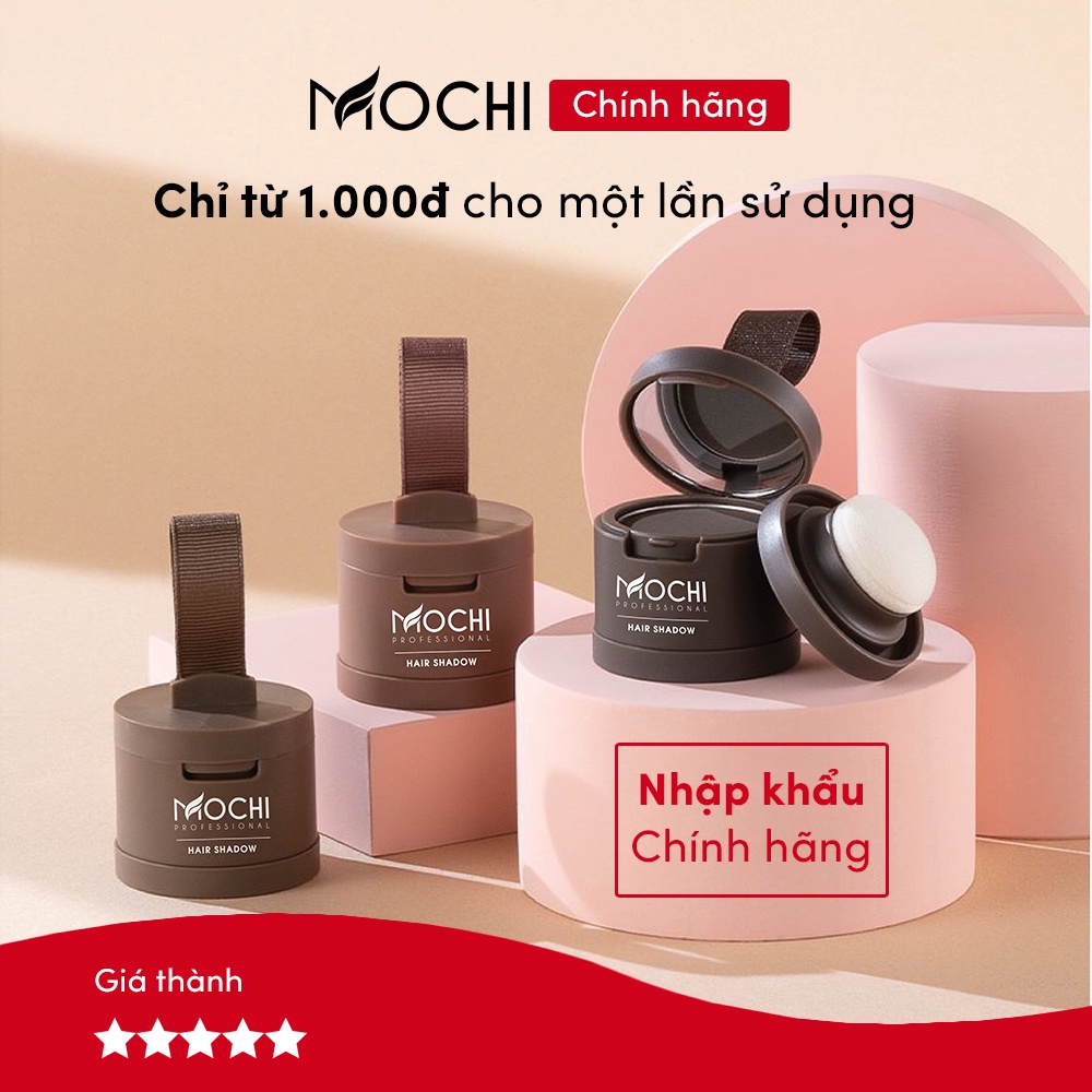 Phấn phủ bạc Mochi Nhật Bản phấn che khuyết điểm tóc thưa phủ tóc bạc chính hãng