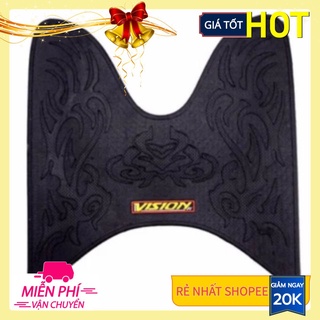 Thảm lót chân xe máy Vision (chùi chân cho xe máy Honda)