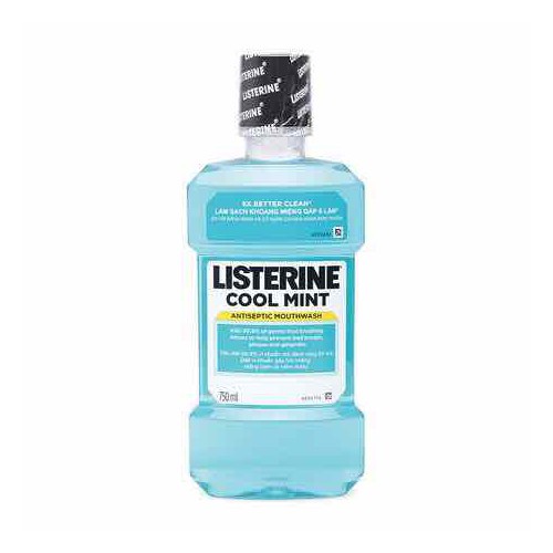 Súc miệng Listerine Cool Mint Thái Lan 750+ 250ml