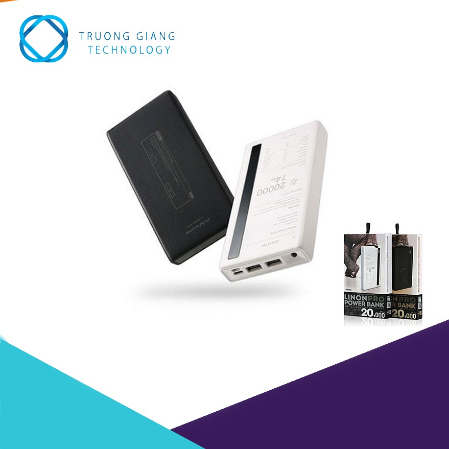 SẠC DỰ PHÒNG REMAX LINON PRO RPP-73 20000MAH