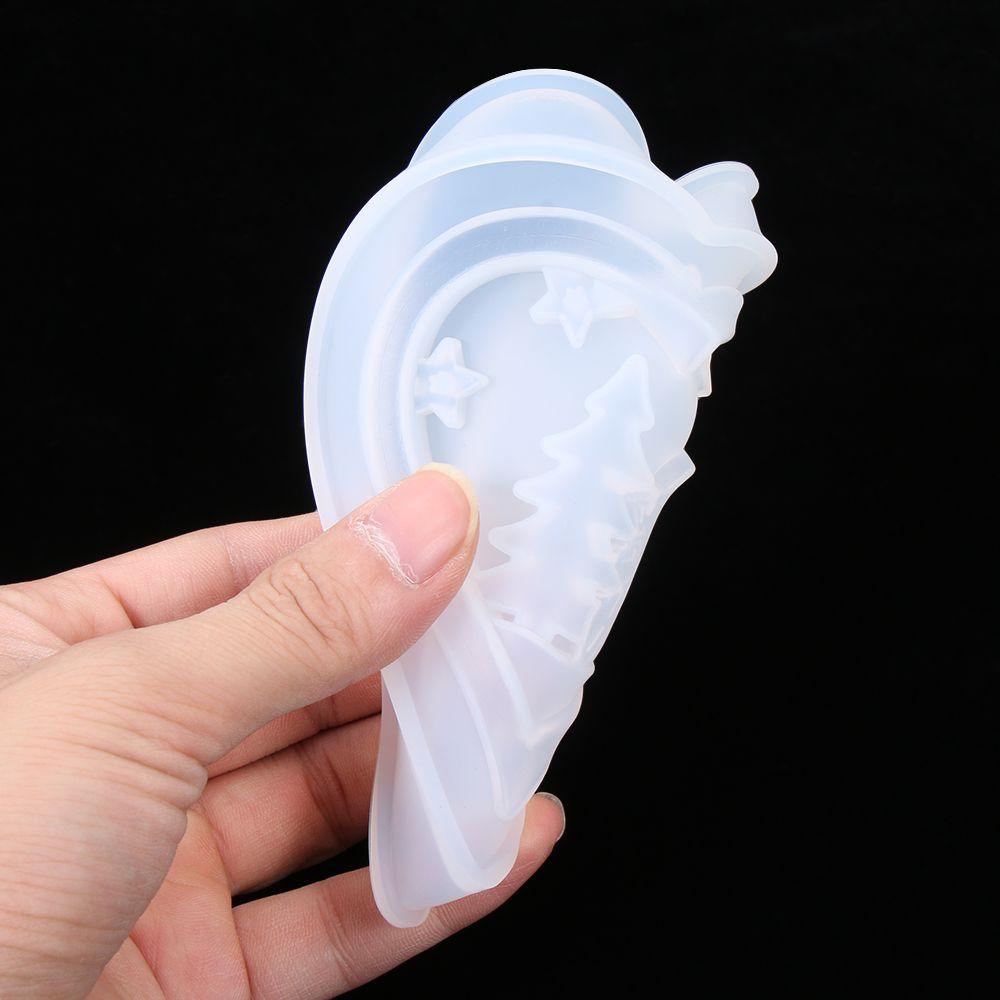 Khuôn Silicone Làm Trang Sức Hình Người Tuyết / Trái Tim DIY