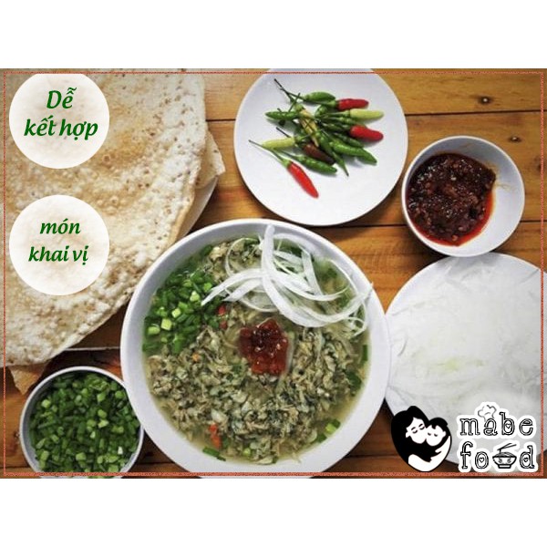 Bún gạo khô 500gr, Bún khô sạch nguyên liệu sản xuất 100% từ gạo - MaBe Food | BigBuy360 - bigbuy360.vn