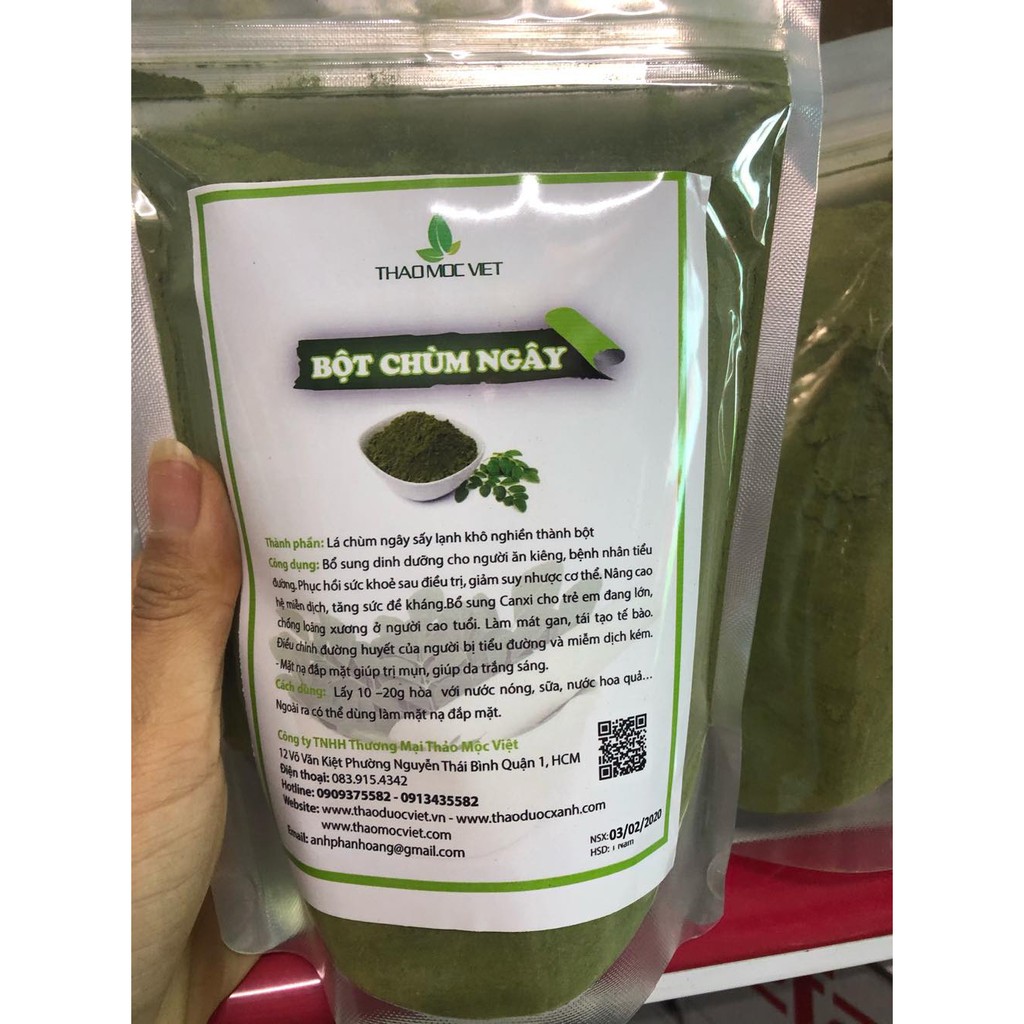 100GAM BỘT CHÙM NGÂY OGANIC