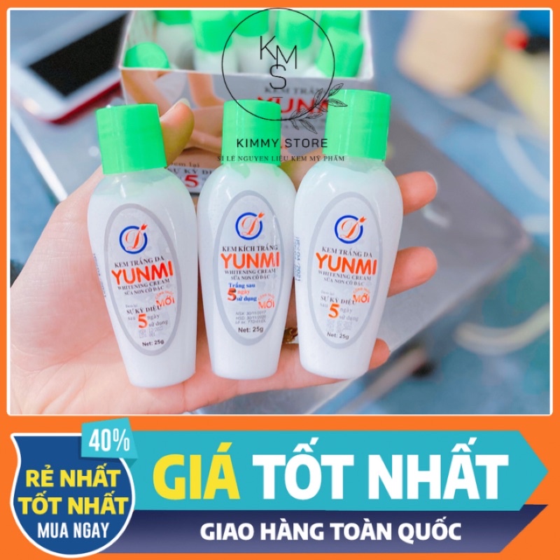 kích trắng yunmi lẻ hộp 20g