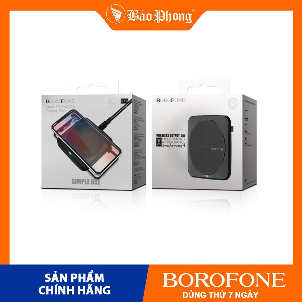 Sạc không dây BOROFONE BQ1 HTL