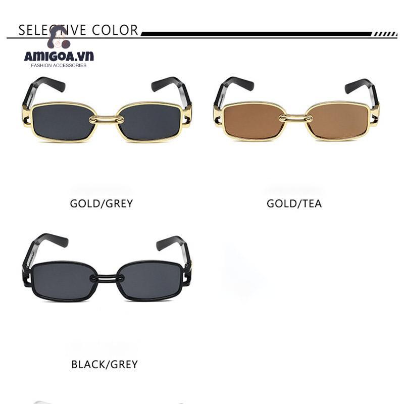 Kính Mát Gọng Vuông Nhỏ Thời Trang
