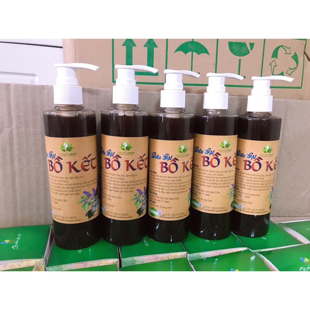 (250ml ) DẦU GỘI BỒ KẾT CÔ ĐẶC giảm rụng tóc, nhanh dài tóc, giảm gàu , nấm , ngứa da đầu