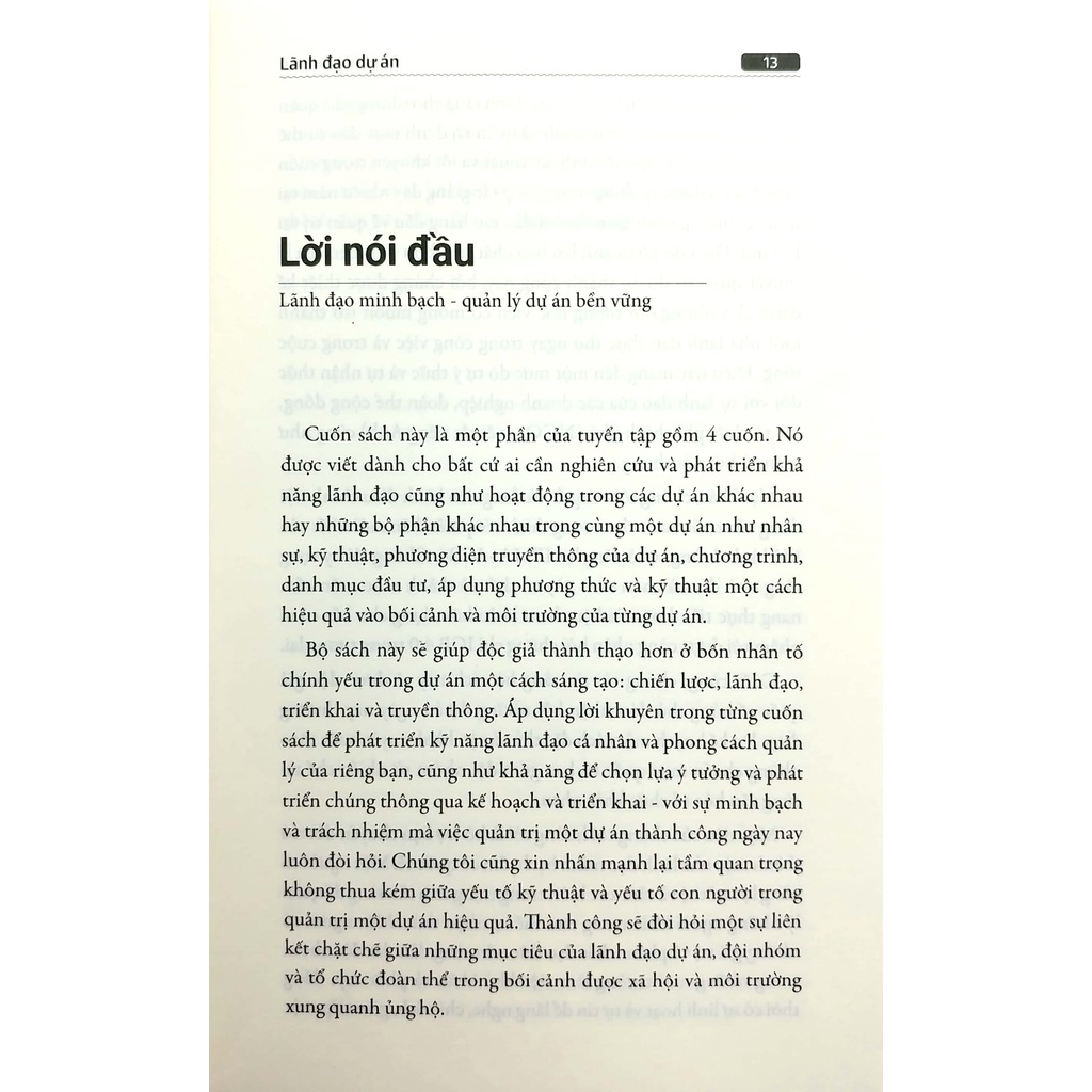 Sách - Lãnh Đạo Dự Án (Haukur Ingim Jonasson, Helgi Thor Ingason)